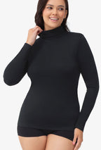 T-shirt collo alto termica da donna | keep hot