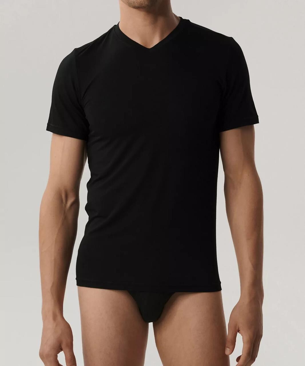 T-shirt da uomo in morbido bambù - bmv-051