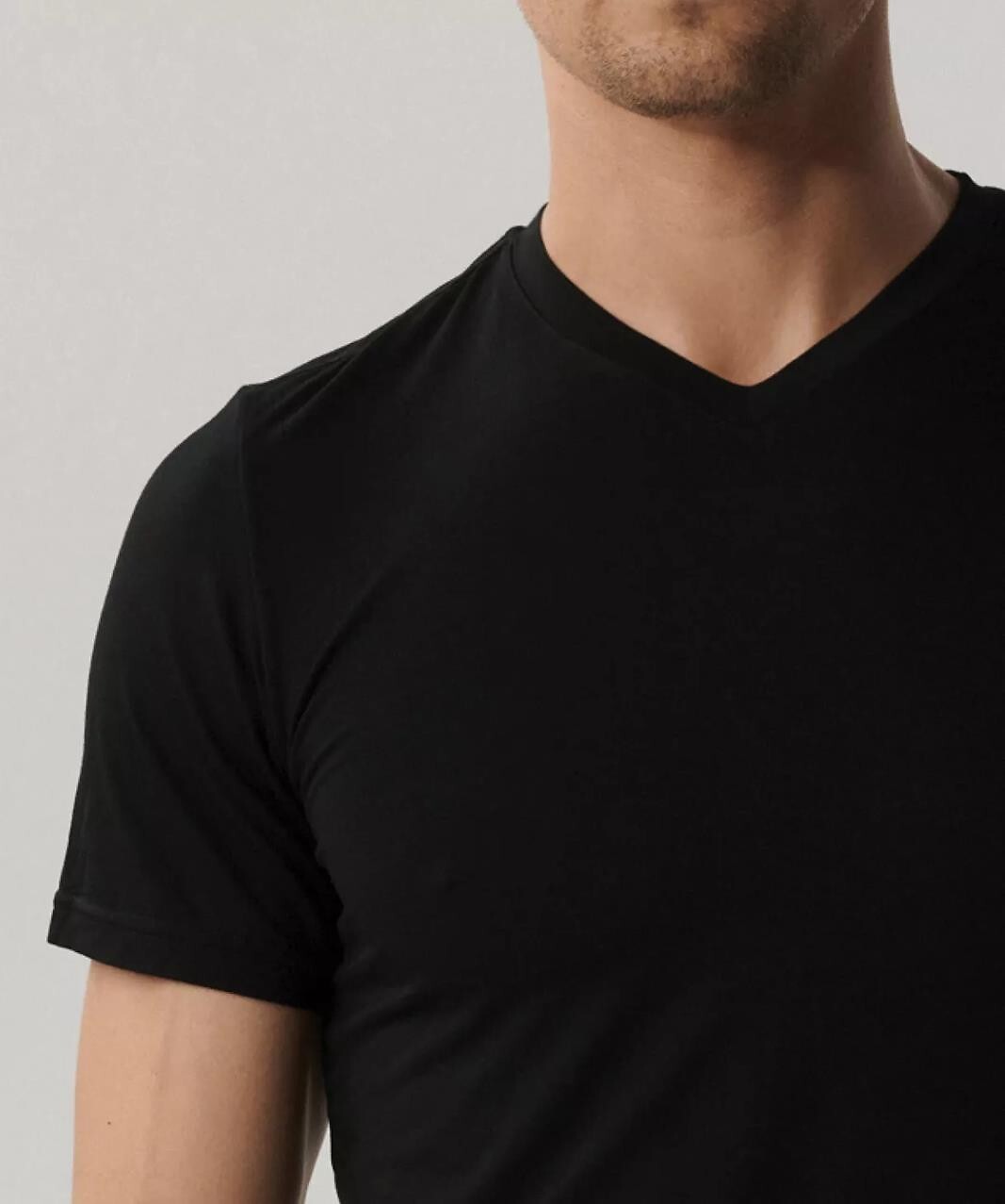T-shirt da uomo in morbido bambù - bmv-051