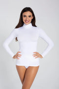 T-shirt dolcevita in microfibra di alta qualità - golf