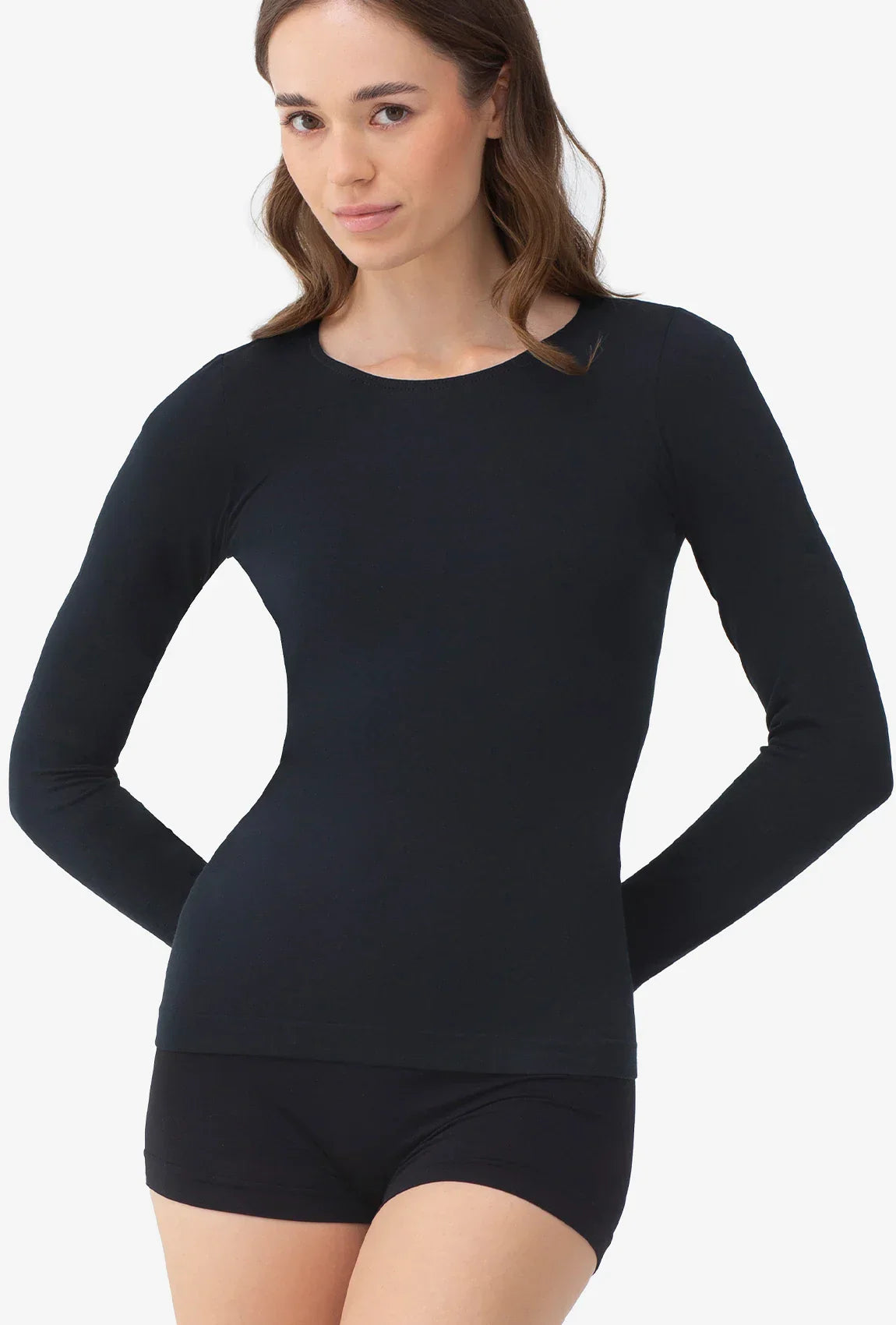 T-shirt da donna a manica lunga termica | keep hot