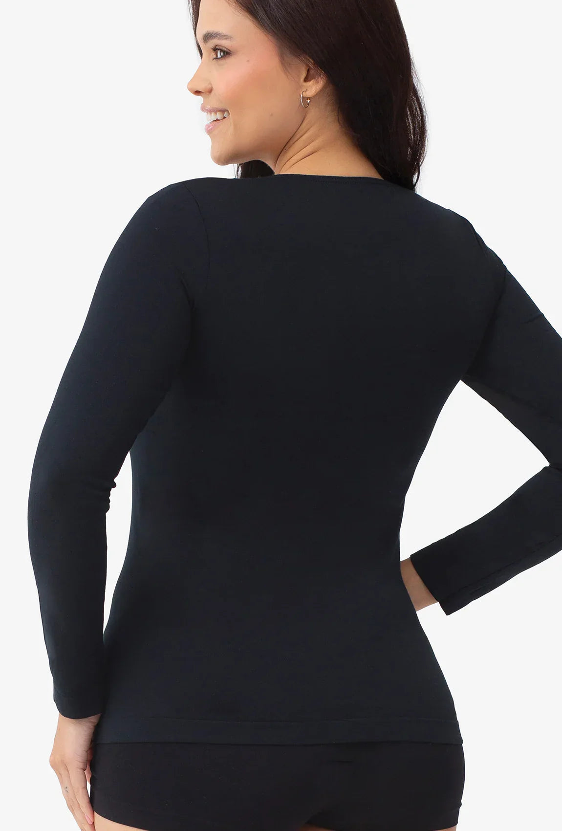 T-shirt da donna a manica lunga termica | keep hot