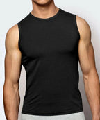 T-shirt smanicata da uomo a girocollo - bmv-047