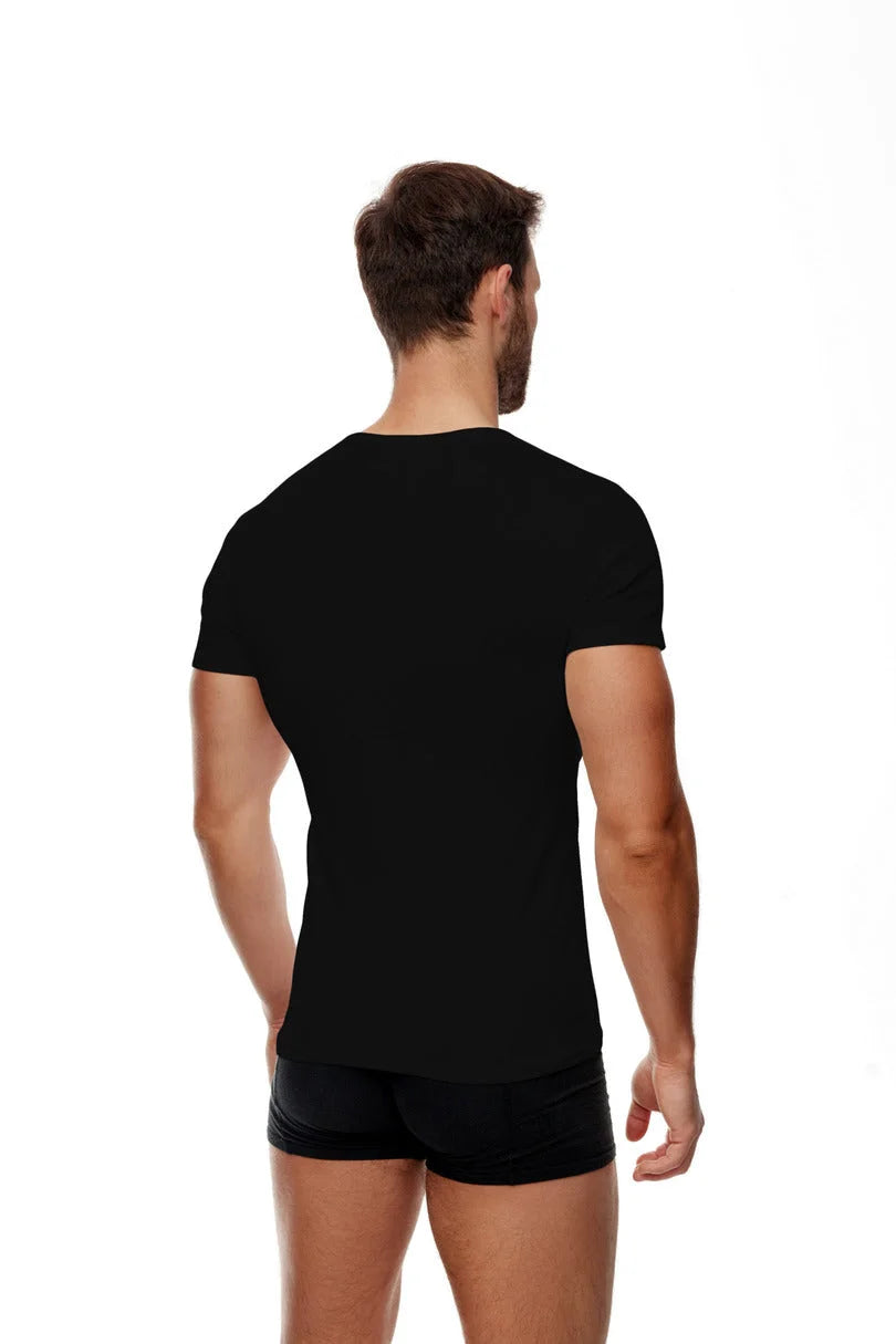 T-shirt da uomo classica in puro cotone - bp005