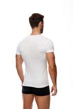 T-shirt da uomo classica in puro cotone - bp005