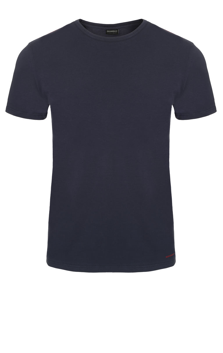 T-shirt uomo in cotone elasticizzato - red line