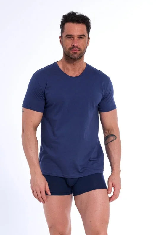 T-shirt uomo girocollo - 100% cotone soft-touch (authentic