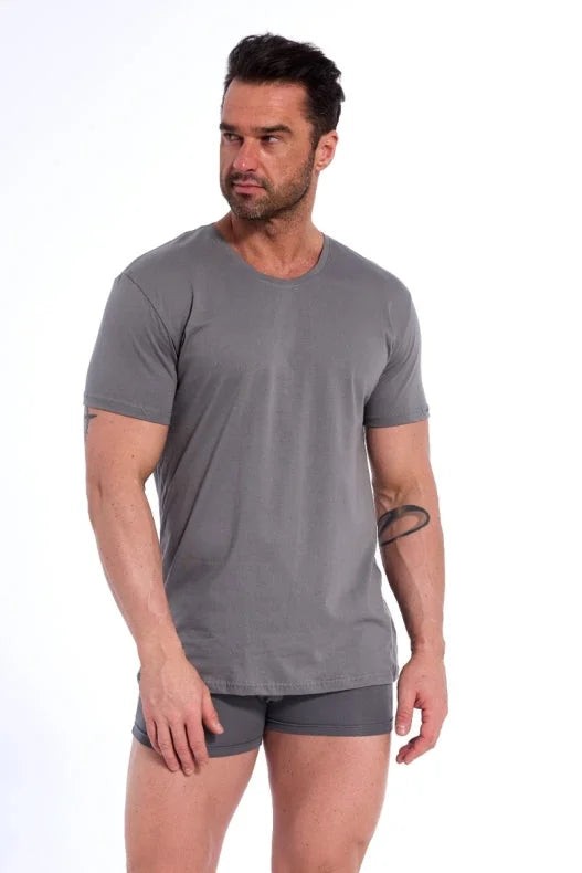 T-shirt uomo girocollo - 100% cotone soft-touch (authentic
