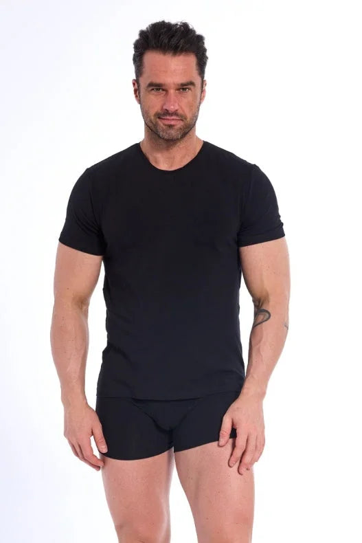 T-shirt uomo girocollo - 100% cotone soft-touch (authentic