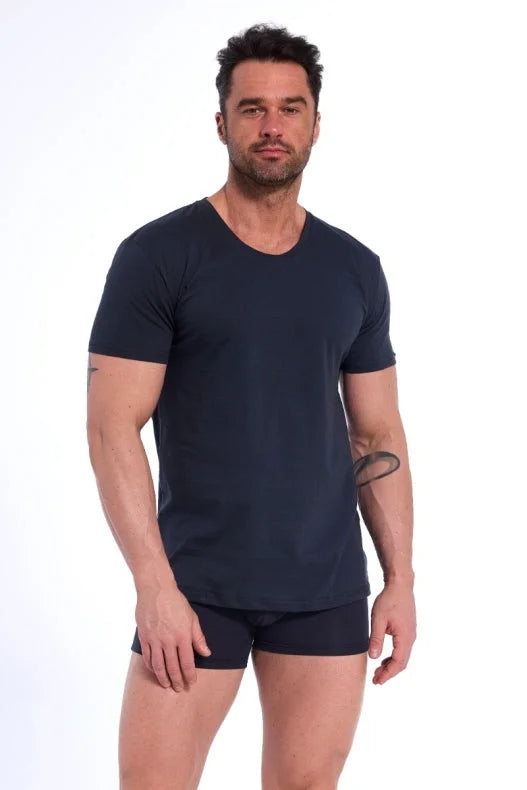 T-shirt uomo girocollo - 100% cotone soft-touch (authentic
