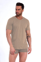 T-shirt uomo girocollo - 100% cotone soft-touch (authentic