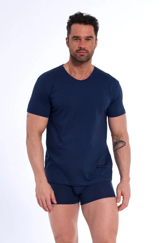 T-shirt uomo girocollo - 100% cotone soft-touch (authentic