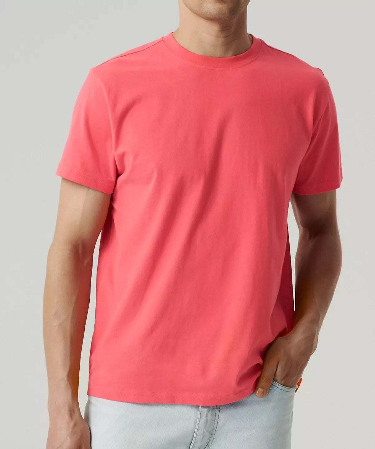 T shirt uomo in morbido jersey effetto pesca nmt 033