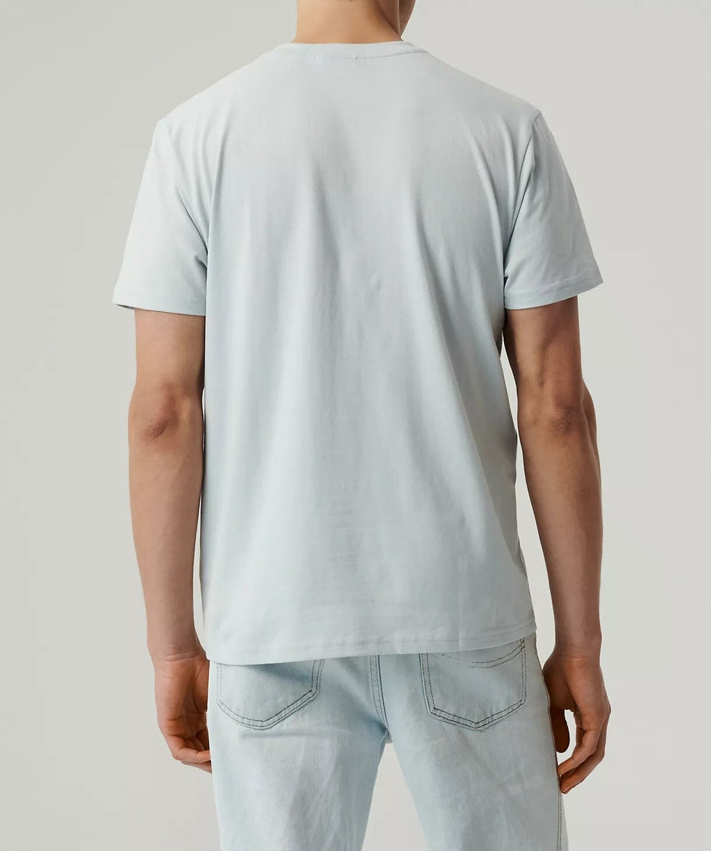 T shirt uomo in morbido jersey effetto pesca nmt 033
