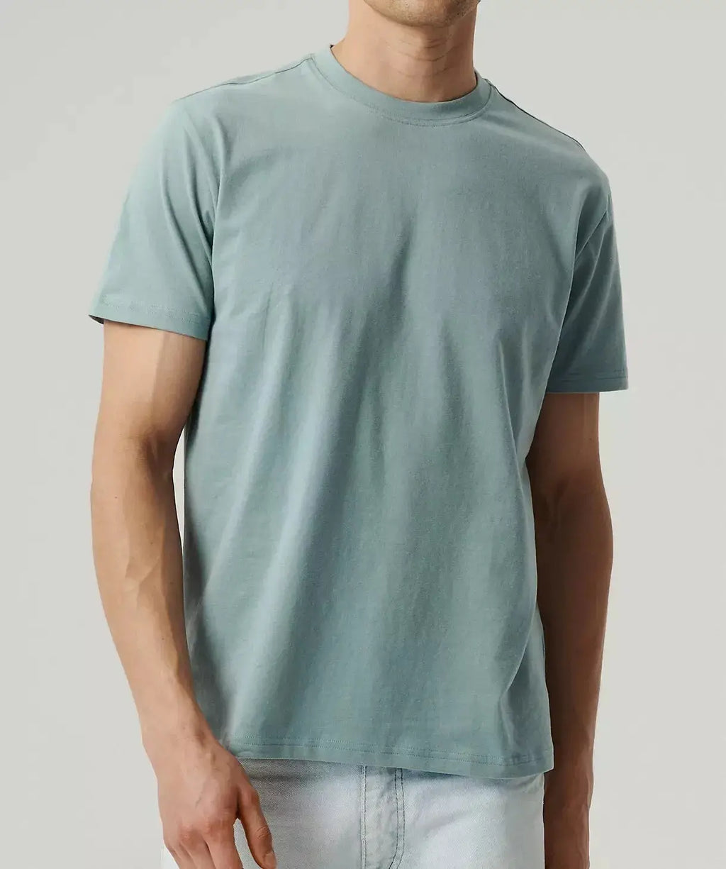 T-shirt uomo in morbido jersey effetto pesca - nmt-033