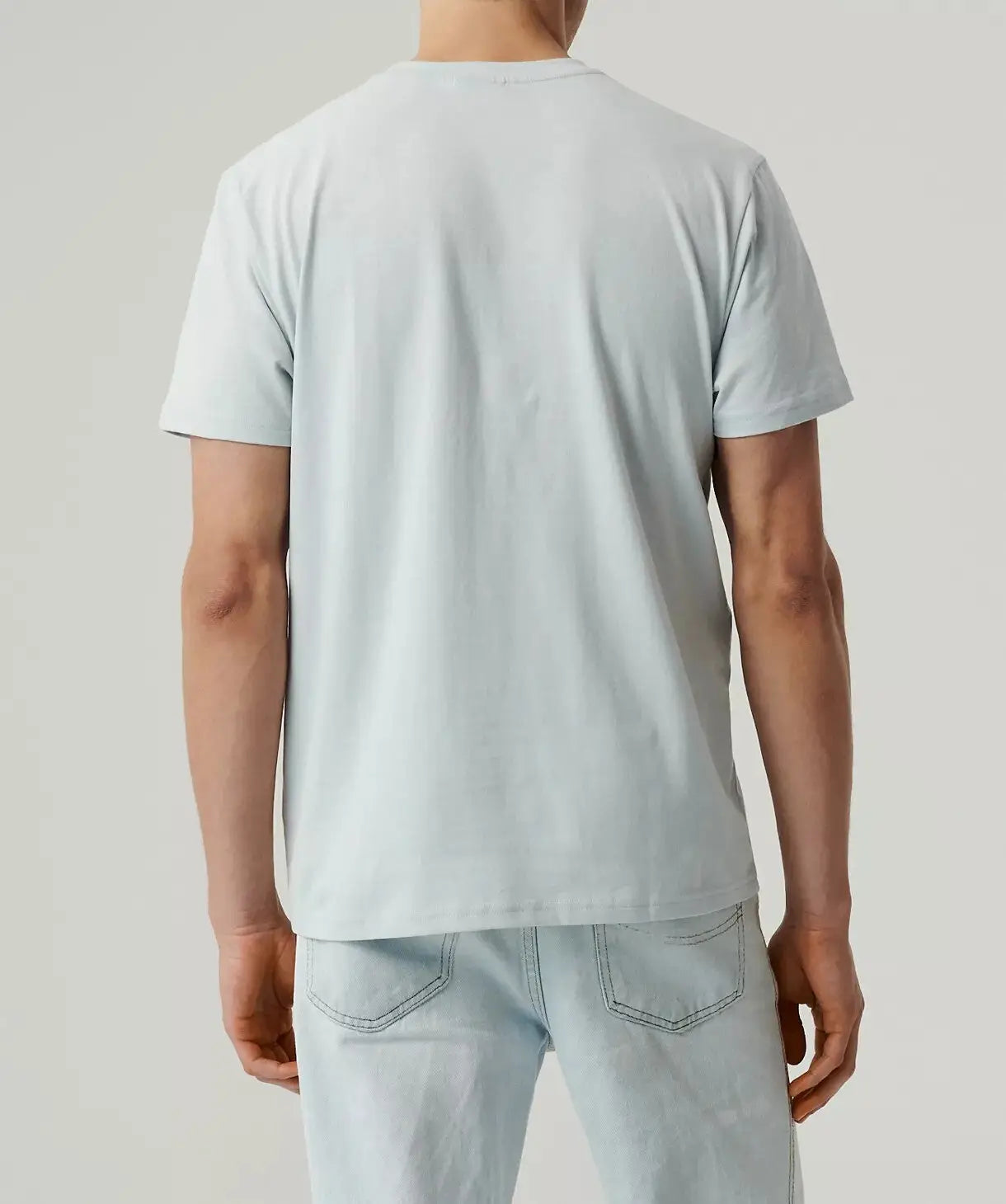 T-shirt uomo in morbido jersey effetto pesca - nmt-033