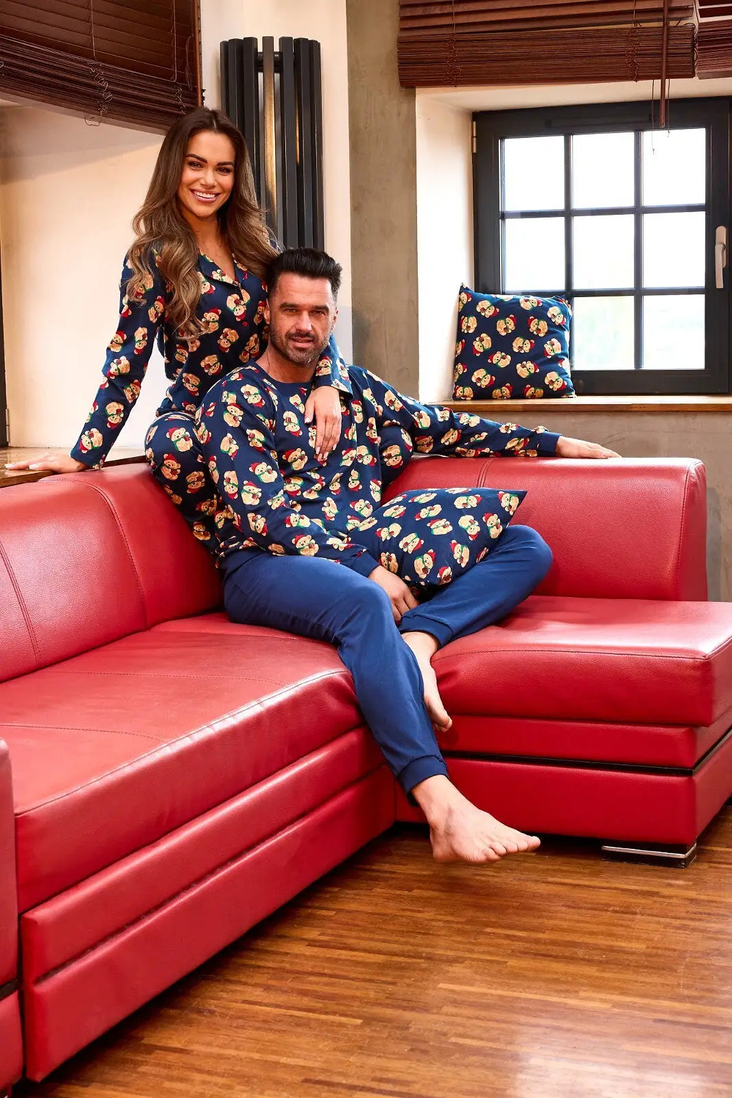 Teddy christmas | pigiama donna in cotone – collezione