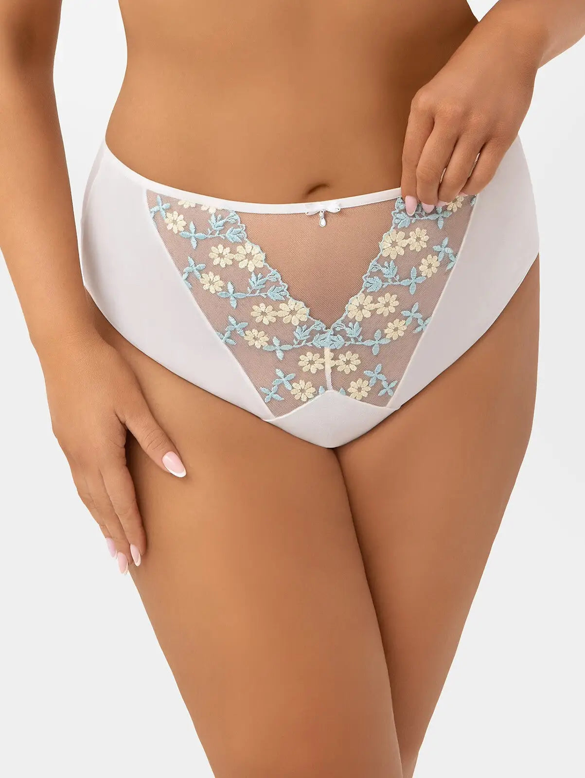 (tessa) slip donna brasiliano garden mesh – seduzione