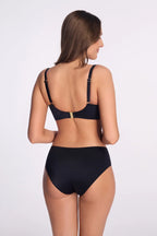 Top bikini full cup con dettagli gold (new black)
