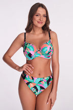 Top bikini soft con ferretto (midnight sorbet)