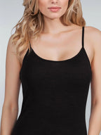 Top donna in lana merinos e micofrofibra - made italy - 400