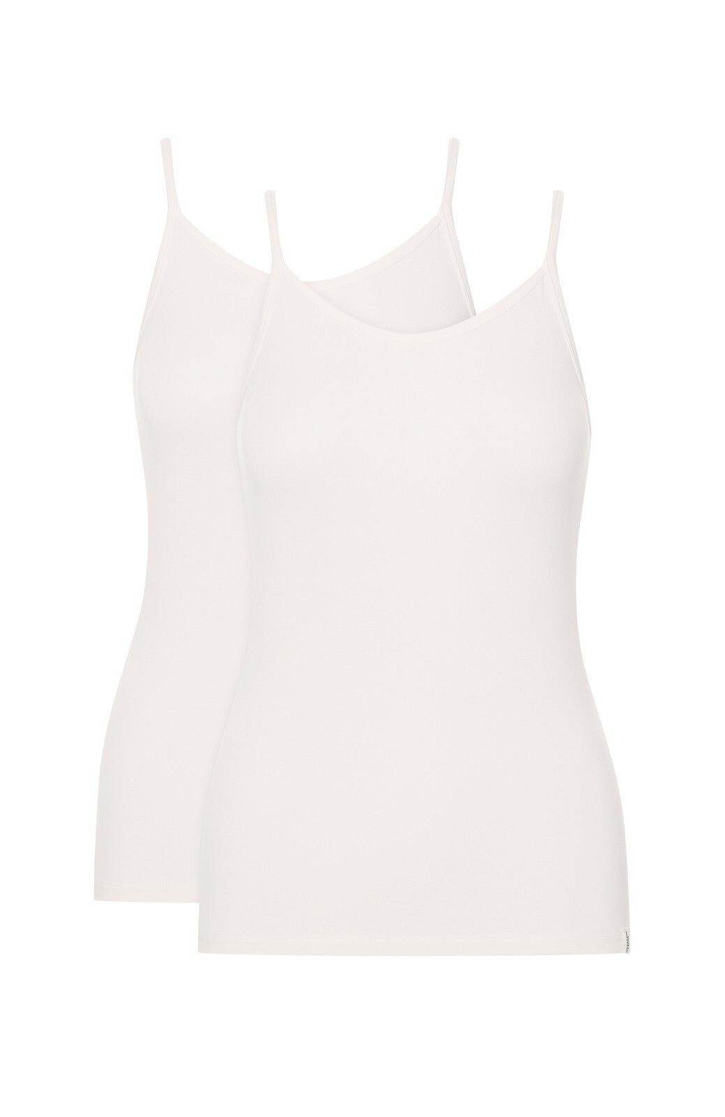 Top in viscosa - blue - pack da 2 pezzi