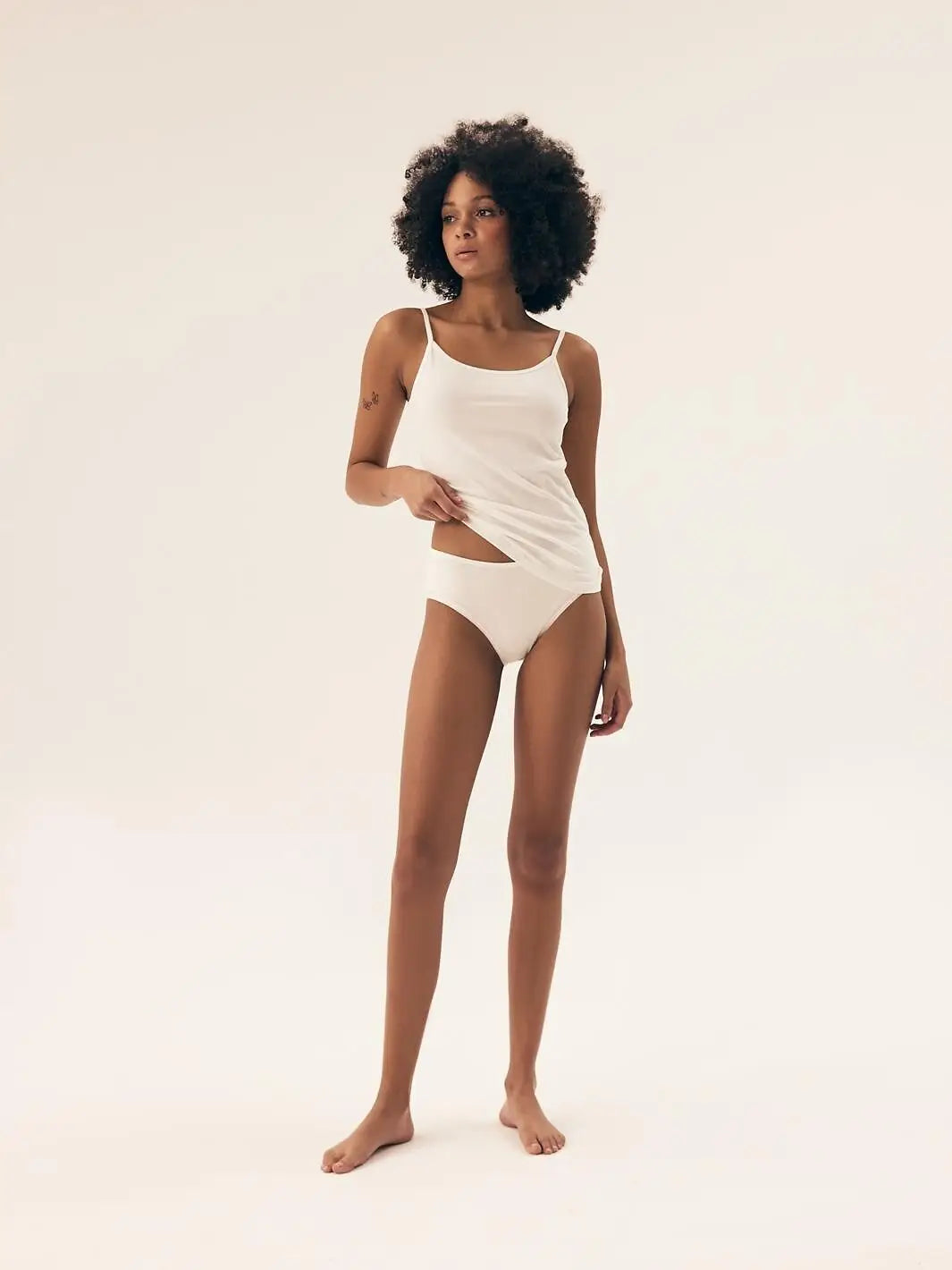 Top in viscosa - blue - pack da 2 pezzi