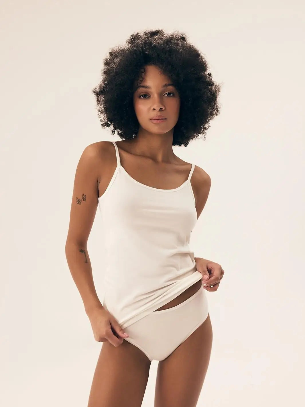 Top in viscosa - blue - pack da 2 pezzi