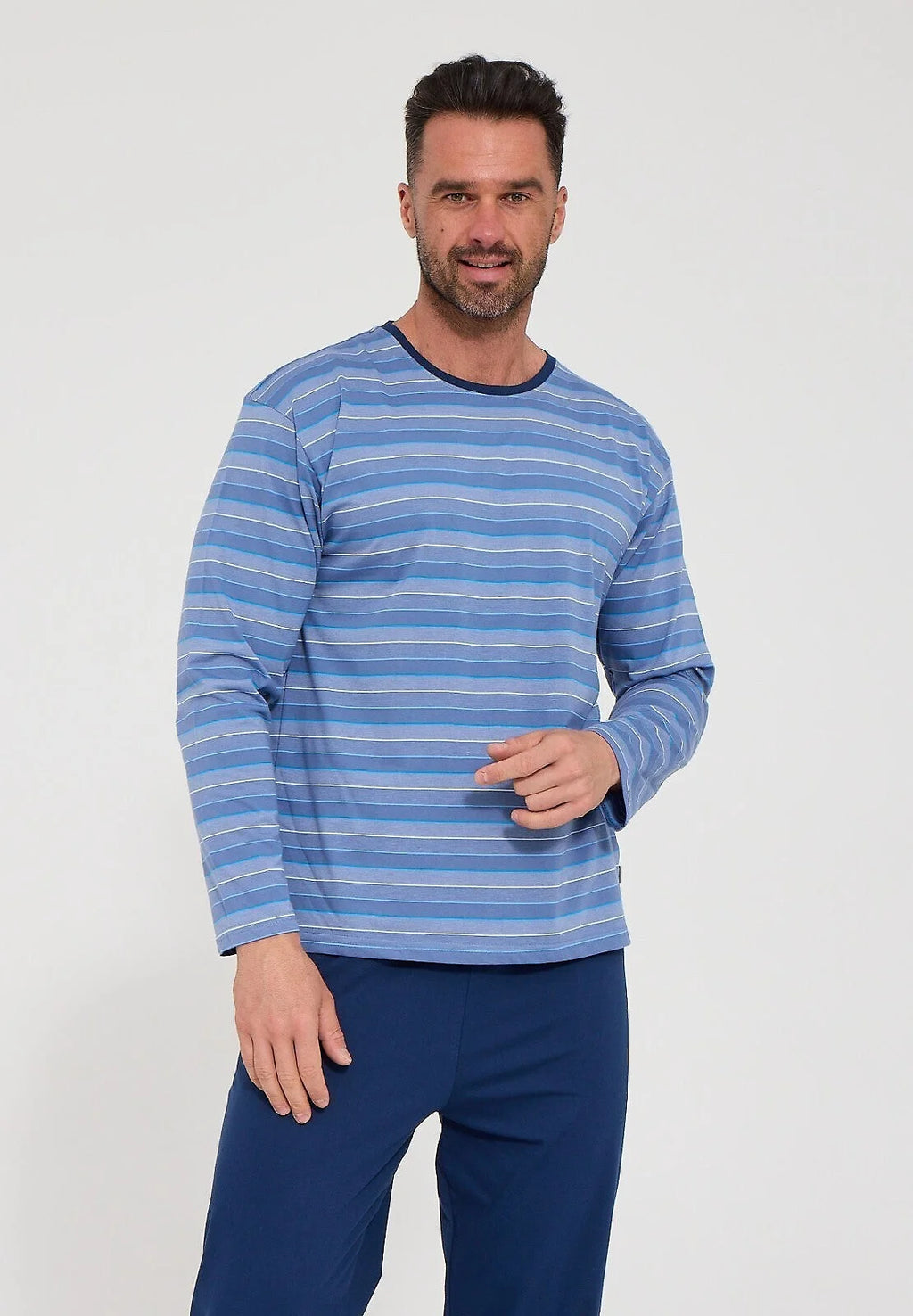 Various - 138/58 - pigiama lungo da uomo in puro cotone