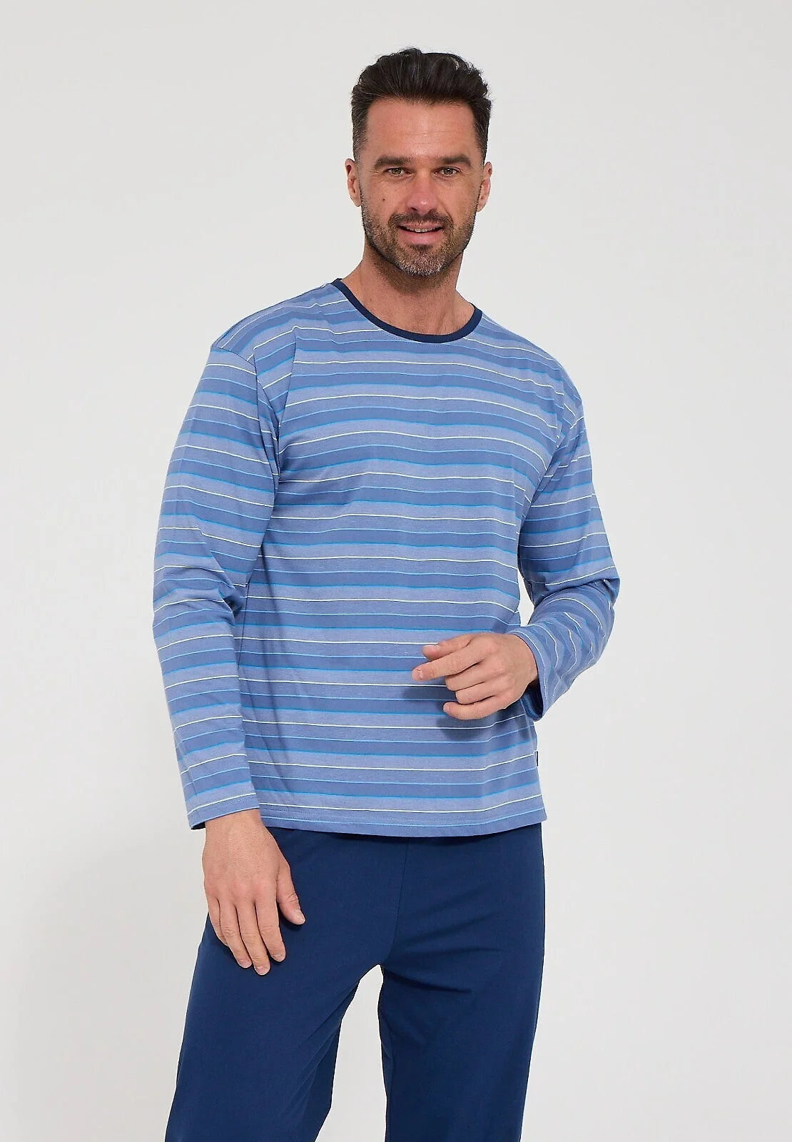 Various - 138/58 - pigiama lungo da uomo in puro cotone