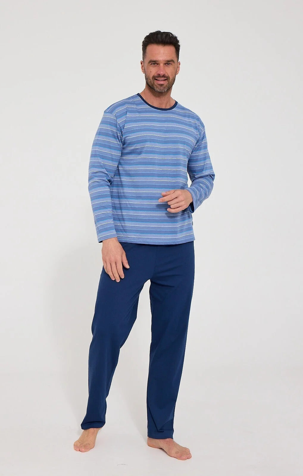 Various - 138/58 - pigiama lungo da uomo in puro cotone