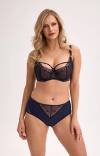 Veda | slip classici a vita alta in pizzo e tulle