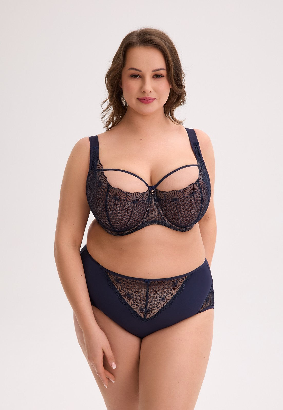 Veda | slip classici a vita alta in pizzo e tulle