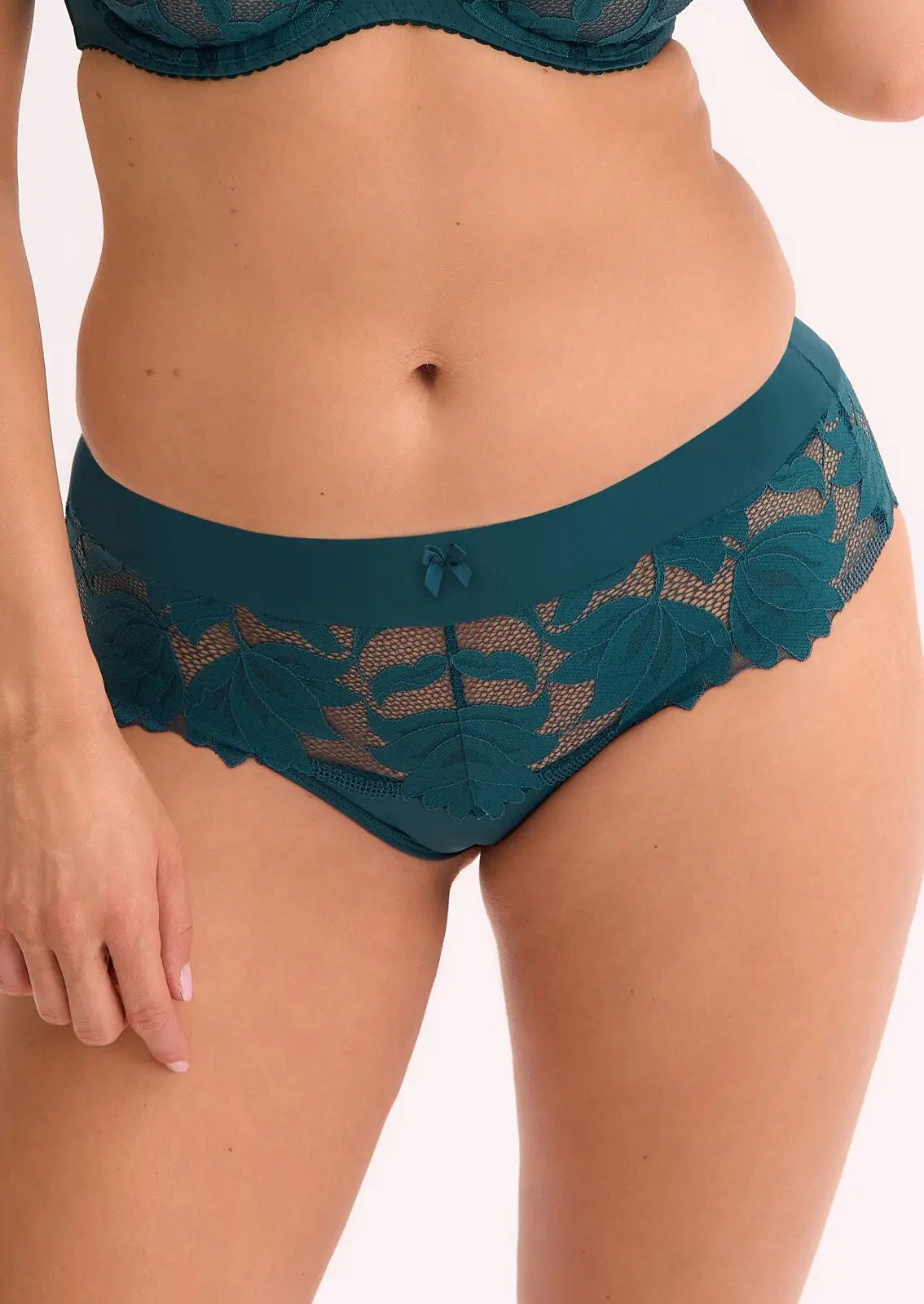 Venere | slip brasiliano donna - verde bottiglia - 1135