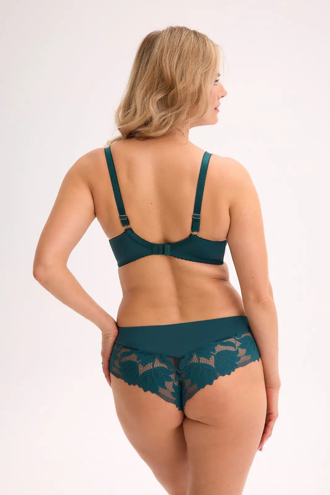 Venere | slip brasiliano donna - verde bottiglia - 1135
