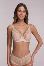 Vera | reggiseno sfoderato in pizzo traforato - 2200 - beige