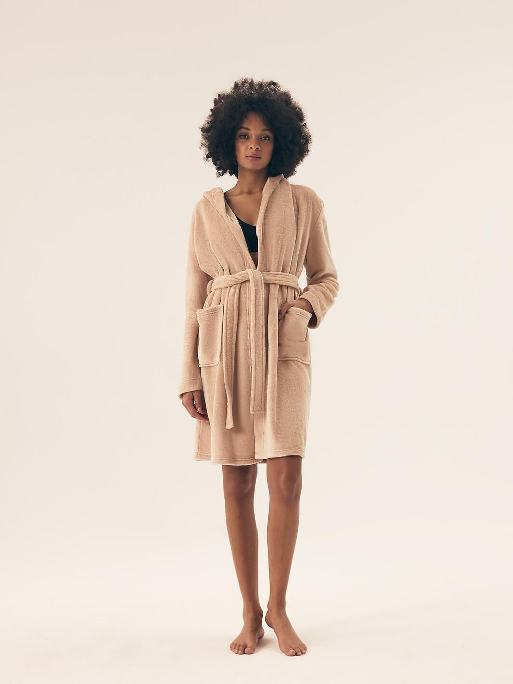 Vestaglia da camera donna con cappuccio - brid