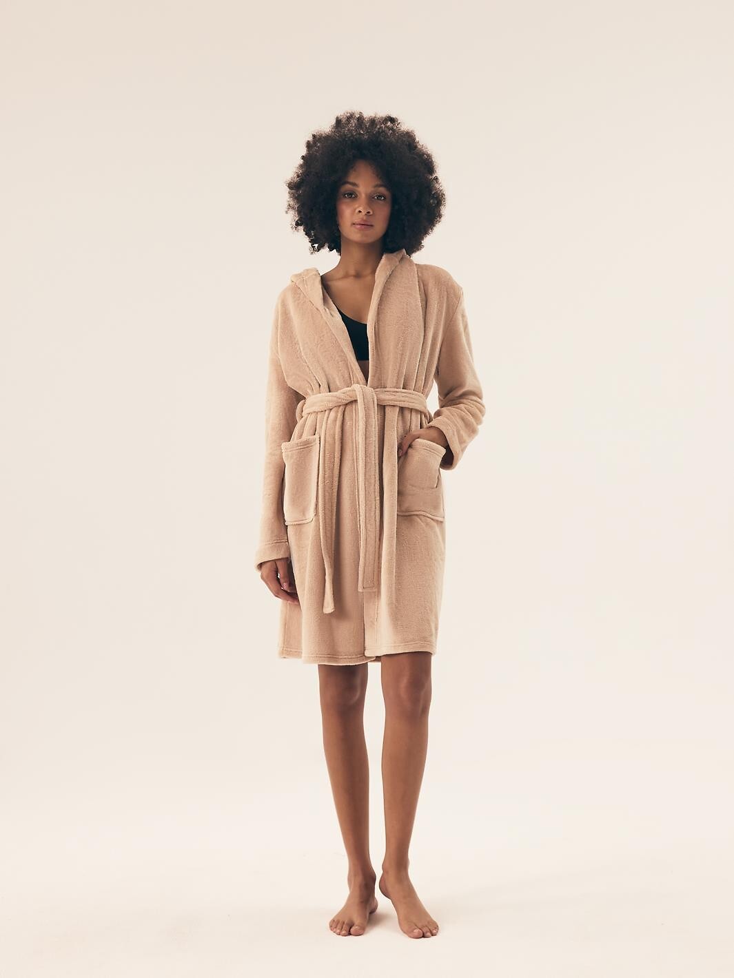 Vestaglia da camera donna con cappuccio - brid