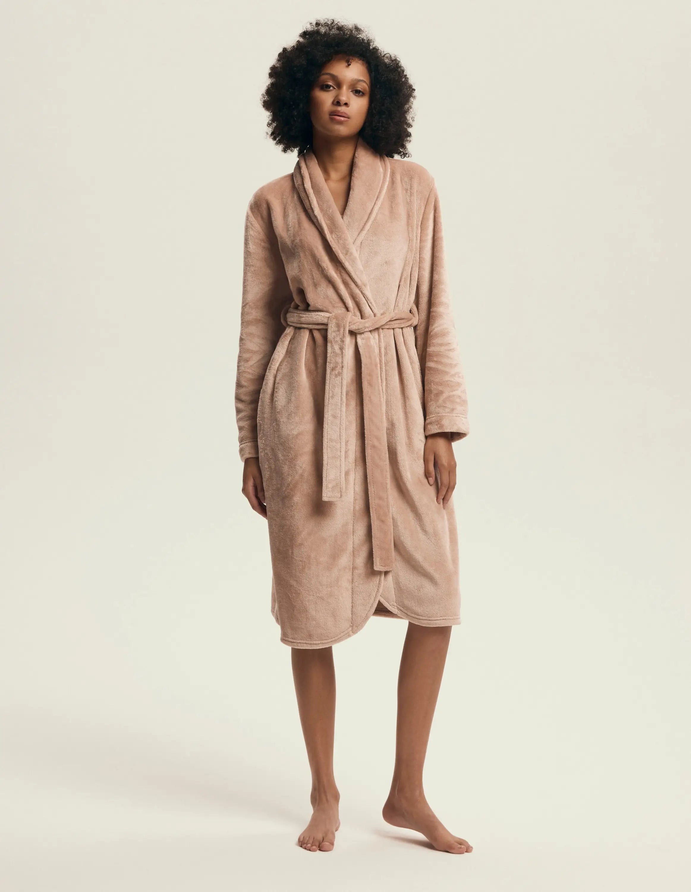 Vestaglia da camera donna con collo a scialle | dextra