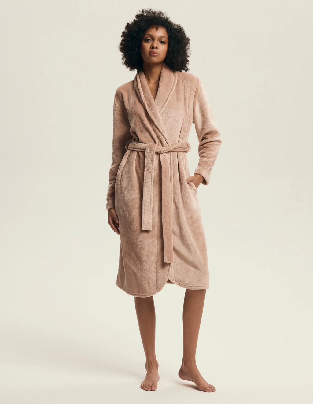 Vestaglia da camera donna con collo a scialle | dextra