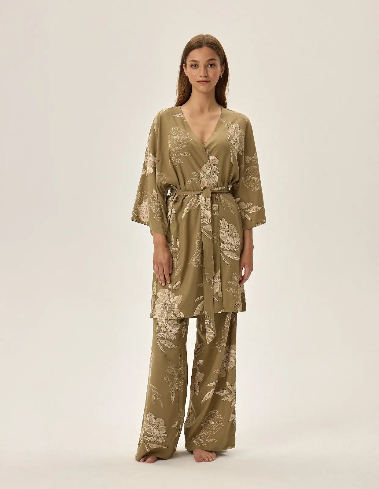 Vestaglia da camera donna in viscosa - fleur