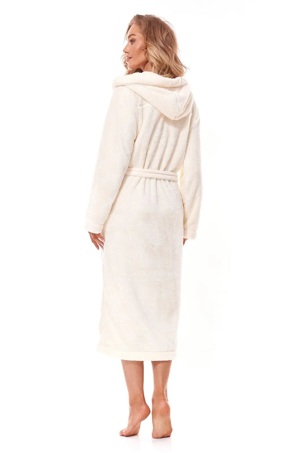 Vestaglia da camera lunga con cappuccio per donna - lili