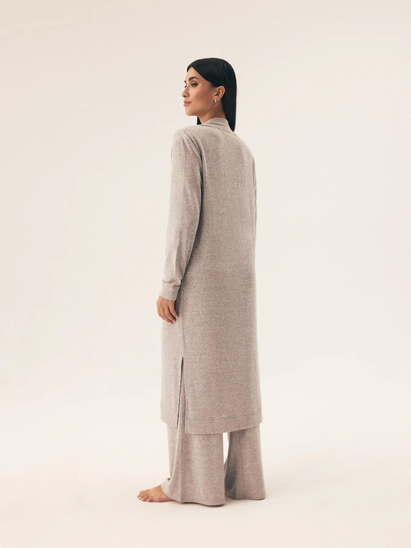 Vestaglia da camera lunga donna - fudge