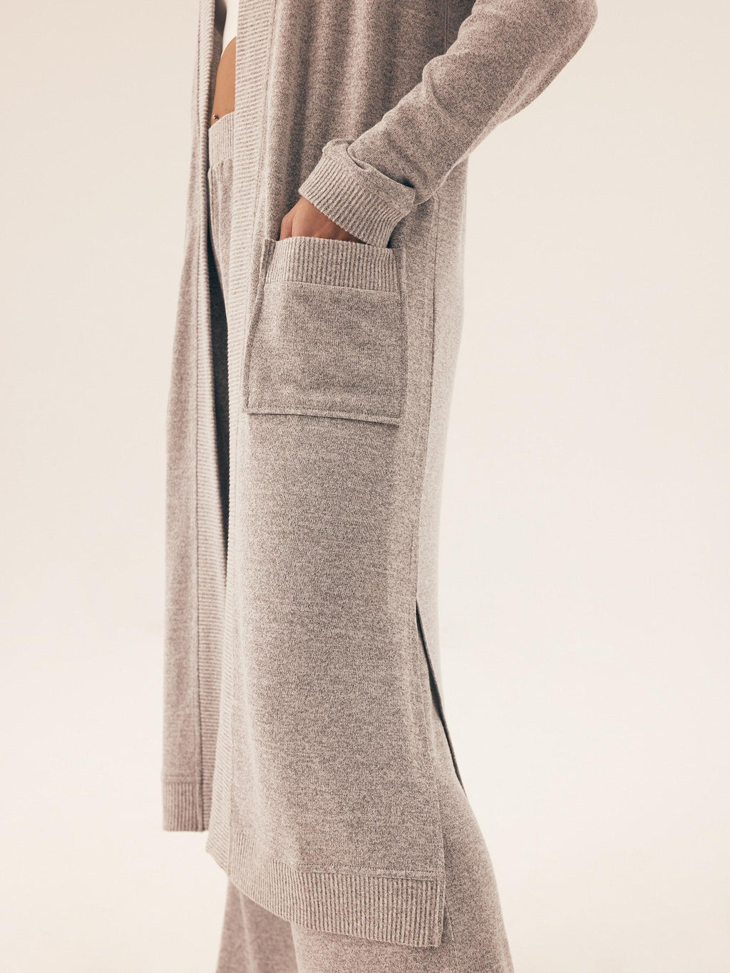 Vestaglia da camera lunga donna - fudge