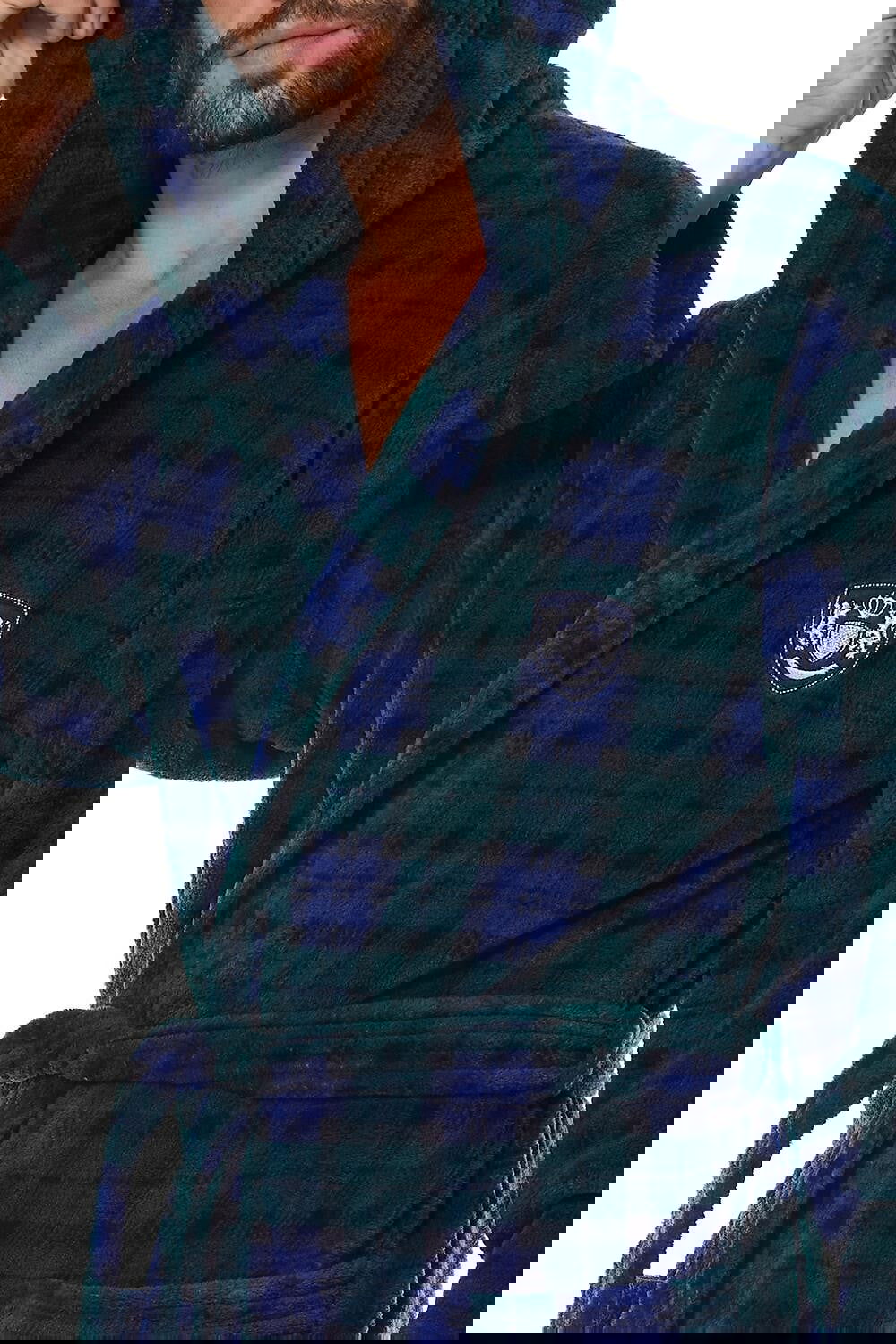 Vestaglia da camera scozzese uomo - pedro