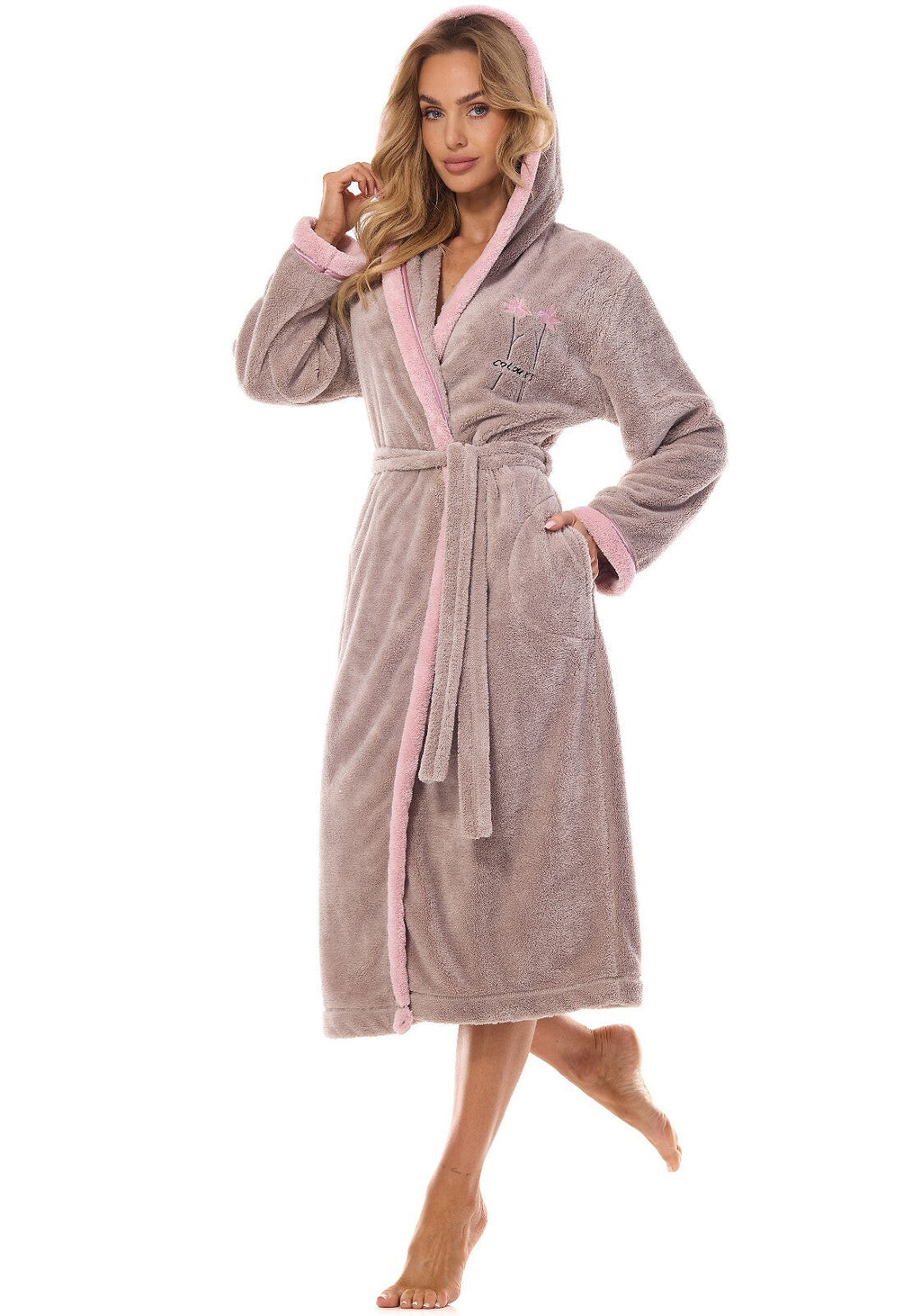 Vestaglia da camera in tessuto caldo soft - tess