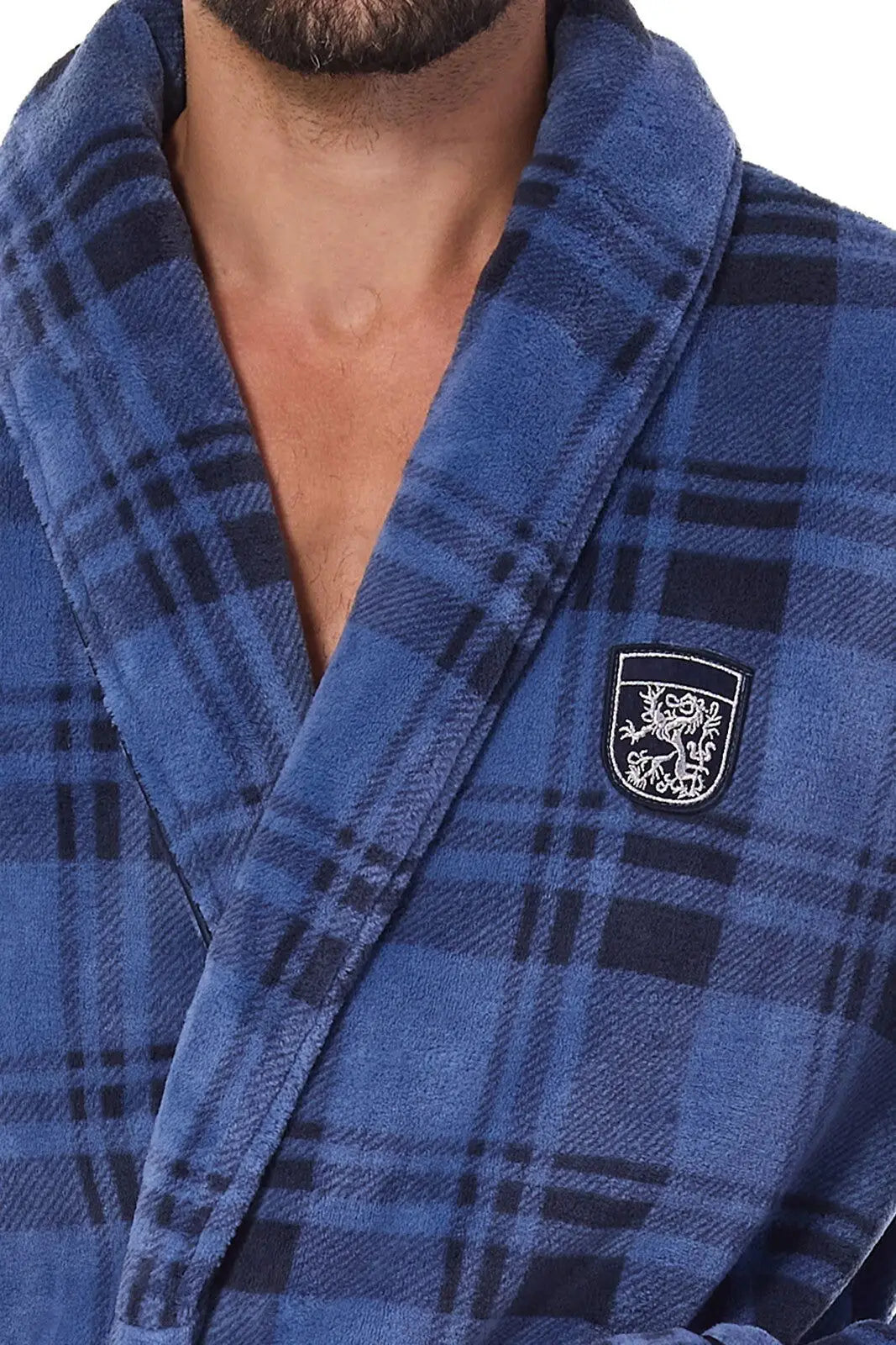 Vestaglia da camera uomo in tessuto caldo invernale - hero