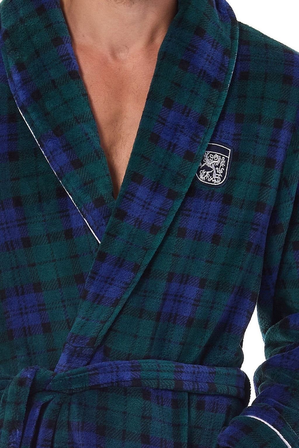 Vestaglia da camera uomo in tessuto caldo invernale - hero