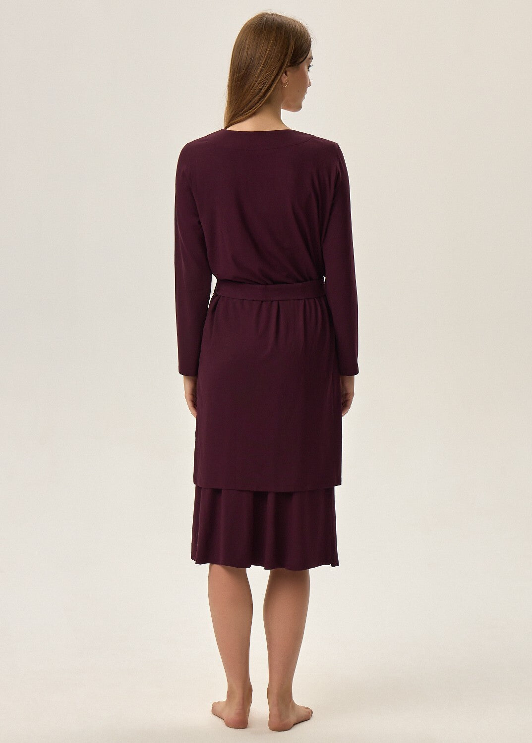 Vestaglia corta da donna in viscosa - fleur