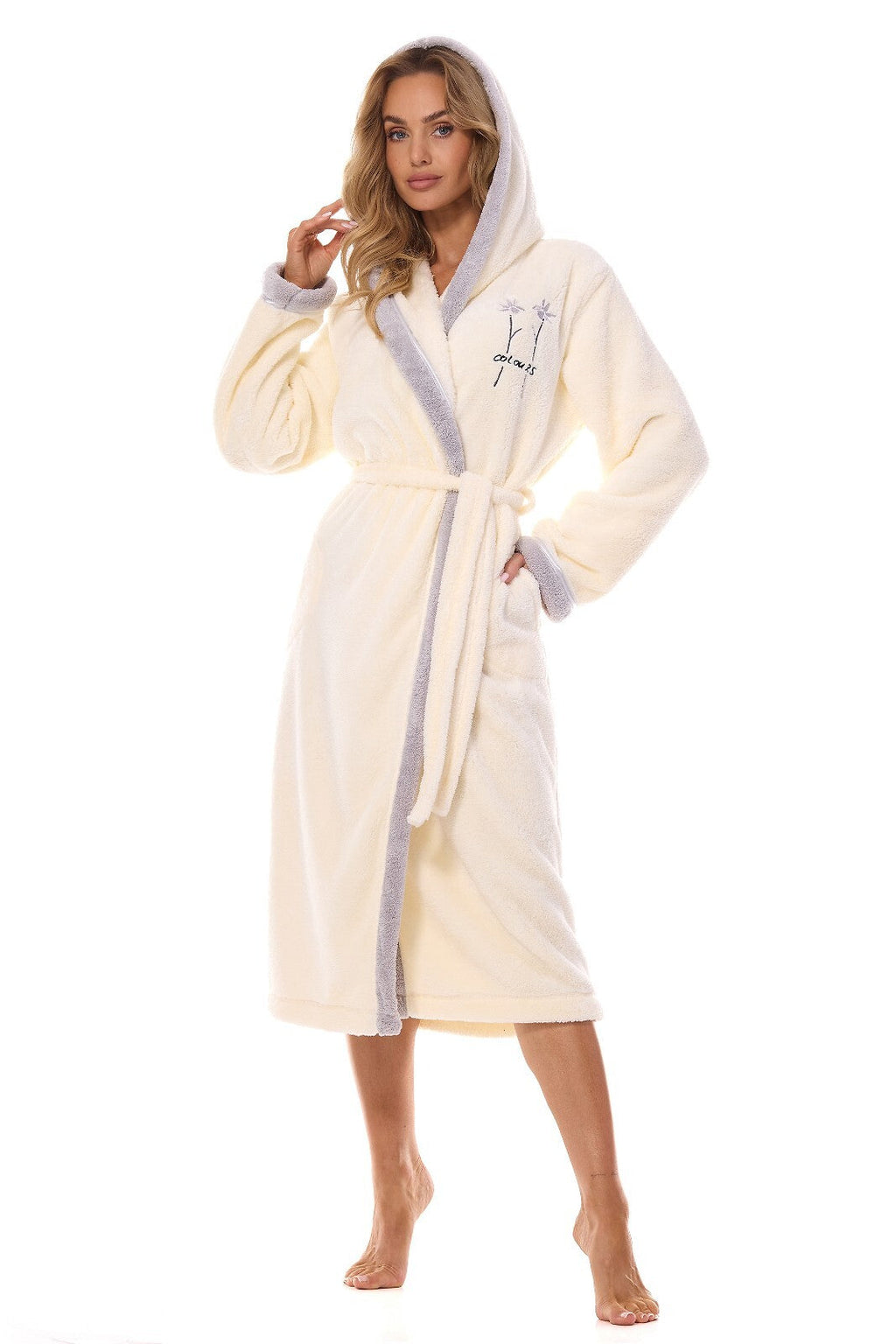 Vestaglia da camera in tessuto caldo soft - tess